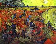 The Red Vineyard Vincent Van Gogh